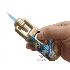 Bật lửa gas Jobon khò 1 tia có khóa lửa an toàn ZB 101