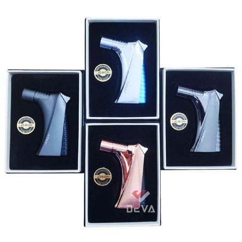 Bật lửa gas Jobon khò 3 tia kèm đục ciagar chuyên dụng ZB-332