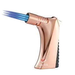 Bật lửa gas Jobon khò 3 tia kèm đục ciagar chuyên dụng ZB-332