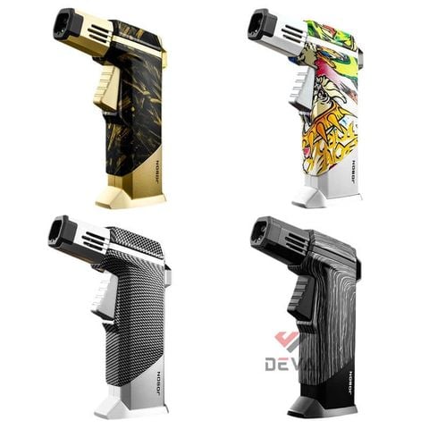 Bật lửa gas Jobon khò để bàn kèm khoá rảnh tay ZB-326