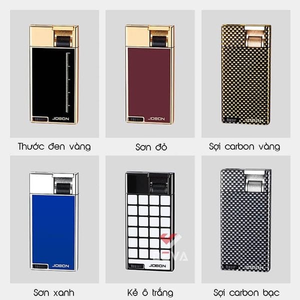 Bật lửa gas Jobon khò siêu mỏng các mẫu Series ZB-320