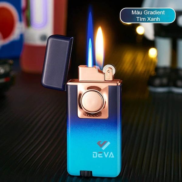 Bật lửa gas đá 2 kiểu lửa phong cách thời thượng TH-835