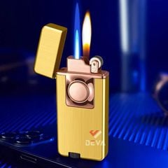 Bật lửa gas đá 2 kiểu lửa phong cách thời thượng TH-835