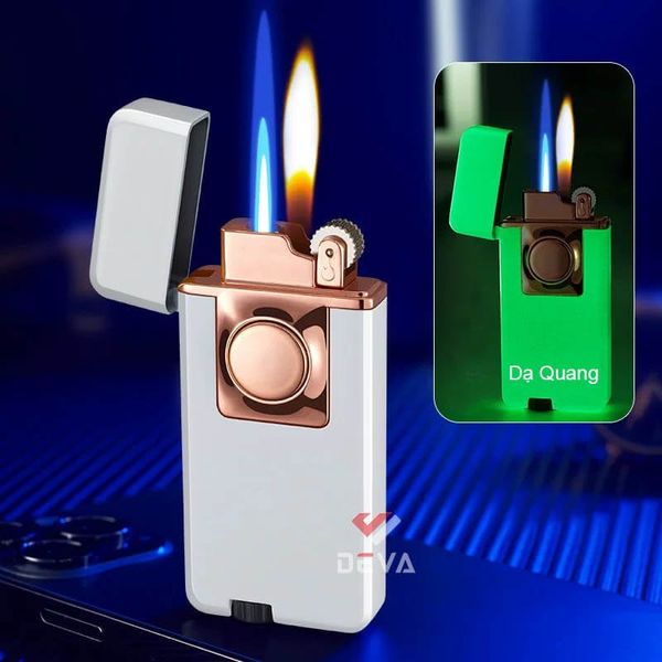 Bật lửa gas đá 2 kiểu lửa phong cách thời thượng TH-835