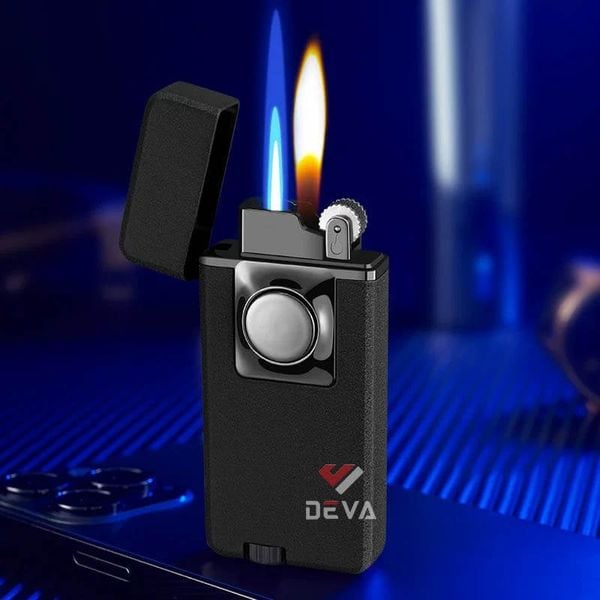 Bật lửa gas đá 2 kiểu lửa phong cách thời thượng TH-835
