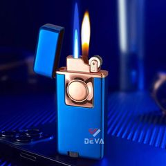 Bật lửa gas đá 2 kiểu lửa phong cách thời thượng TH-835