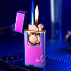 Bật lửa gas đá 2 kiểu lửa phong cách thời thượng TH-835