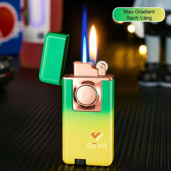 Bật lửa gas đá 2 kiểu lửa phong cách thời thượng TH-835