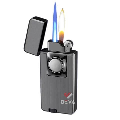 Tìm mua Hà Nội Bật lửa gas đá 2 kiểu lửa phong cách thời thượng TH-835