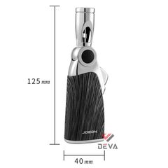 Bật lửa gas Jobon khò 1 tia cổ xoay 60° kèm khóa gas an toàn ZB 336