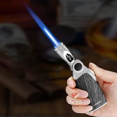 Bật lửa gas Jobon khò 1 tia cổ xoay 60° kèm khóa gas an toàn ZB 336
