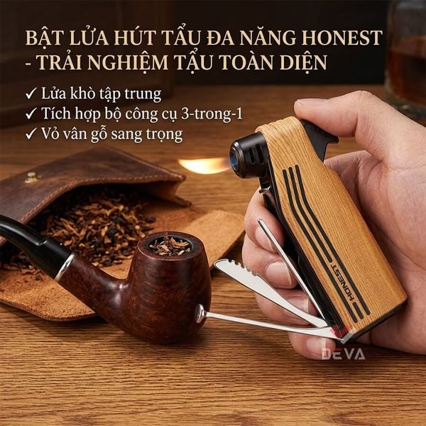 Bật lửa hút tẩu Honest BCZ 774