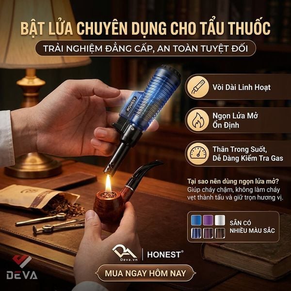 Bật lửa hút tẩu Honest BCZ 483