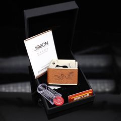 Bật lửa xăng đá Jobon  bọc da ZB 612-1