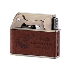 Bật lửa xăng đá Jobon  bọc da ZB 612-1