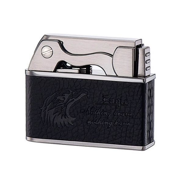 Bật lửa xăng đá Jobon  bọc da ZB 612-1