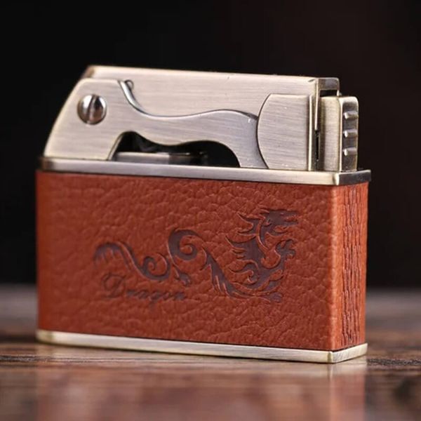 Bật lửa xăng đá Jobon  bọc da ZB 612-1