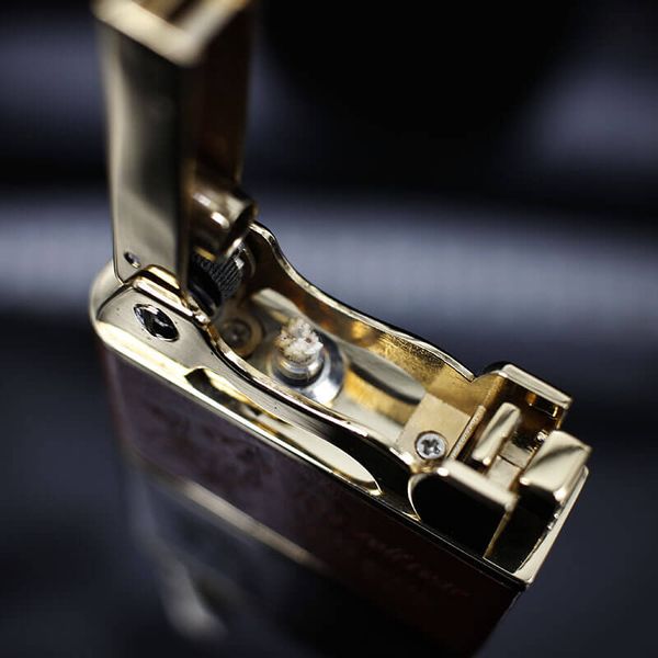 Bật lửa xăng đá Jobon  bọc da ZB 612-1