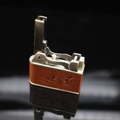 Bật lửa xăng đá Jobon  bọc da ZB 612-1