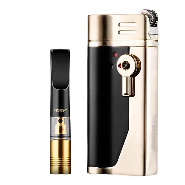 Set bật lửa khò jobon có chốt và tẩu lọc thuốc lá Jobon ZB A01