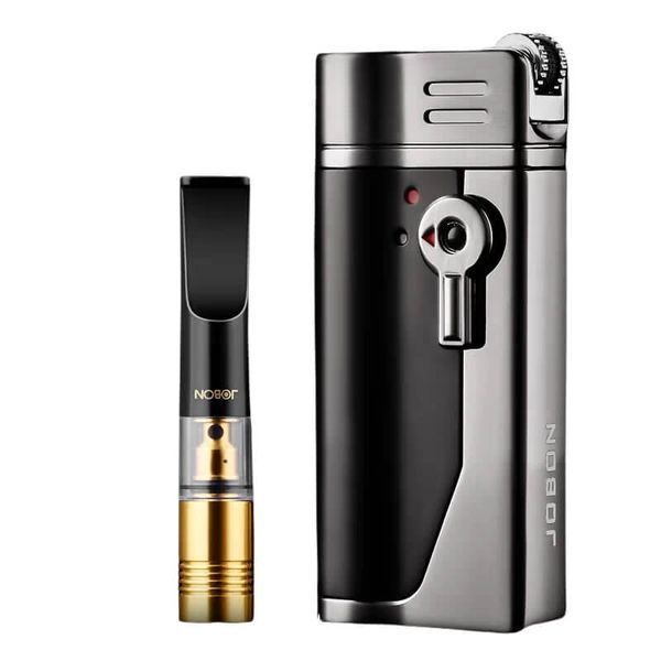 Set bật lửa khò jobon có chốt và tẩu lọc thuốc lá Jobon ZB A01