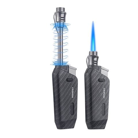 Bật lửa chính hãng Honest khò 1 tia đầu kéo dài có khóa gas BCZ 820