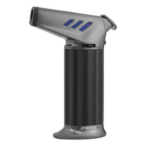 Bật lửa chính hãng Jobon khò 1 tia để bàn có khóa chốt ZB 203