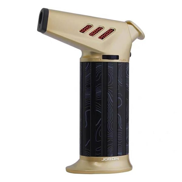 Bật lửa chính hãng Jobon khò 1 tia để bàn có khóa chốt ZB 203