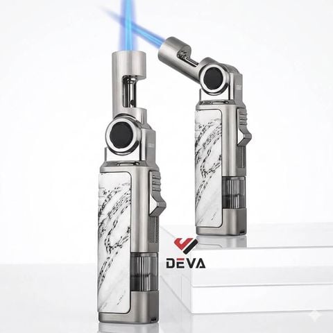 Bật lửa gas Honest khò 1 tia cổ xoay 4 nấc kèm đục BCZ863