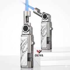 Bật lửa gas Honest khò 1 tia cổ xoay 4 nấc kèm đục BCZ863