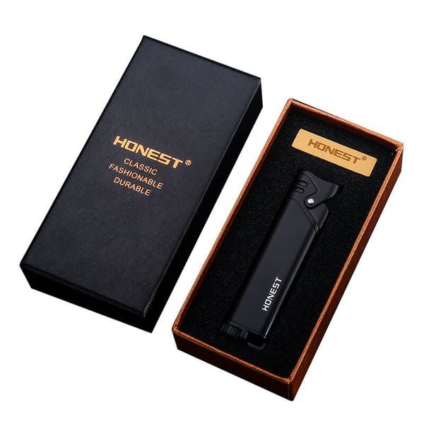 Bật lửa gas chính hãng Honest khò 1 tia dáng nhỏ mini BCZ3021