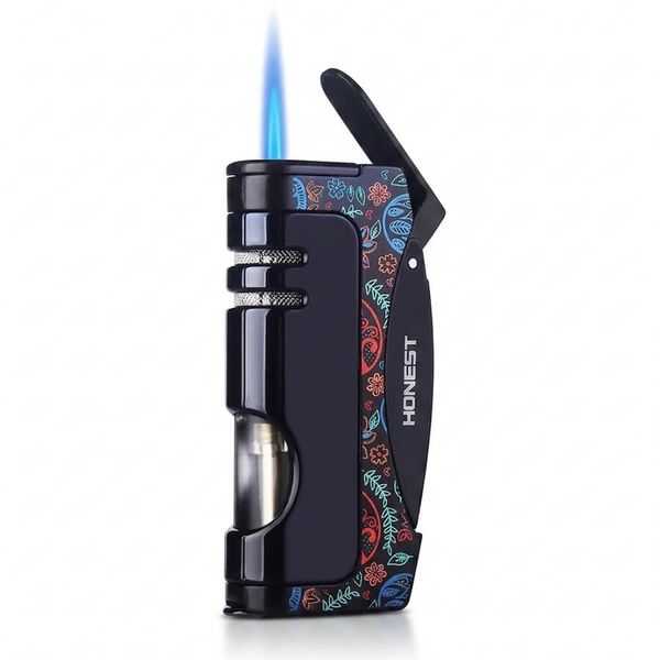 Bật Lửa Khò Xì Gà 1 tia Kèm Đục BCZ 487