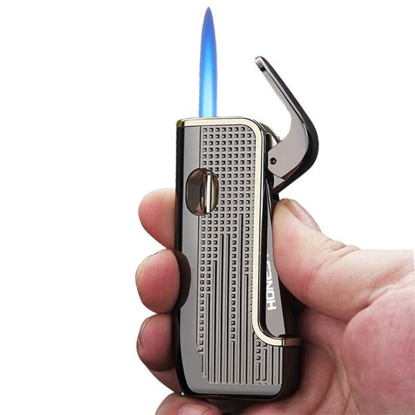 Bật lửa gas Honest khò 1 tia kèm đục BCZ856