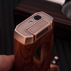 Bật lửa ga Honest khò 1 tia kèm dao cắt chữ V BCZ 803