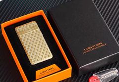 Bật lửa gas đá 2 kiểu lửa ô cửa trong suốt TH-636