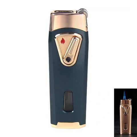 Bật lửa chính hãng Jobon khò 2 tia có chốt ZB 586