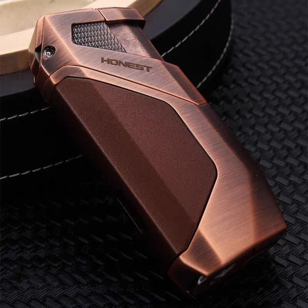 Bật lửa khò 2 tia có đục lỗ Honest BCZ 782