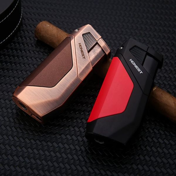 Bật lửa khò 2 tia có đục lỗ Honest BCZ 782