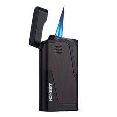 Bật lửa ga Honest khò 2 tia kèm đục BCZ 822
