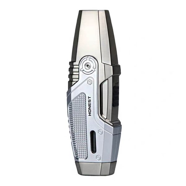 Bật lửa chính hãng Honest khò 2 tia có khóa gas BCZ 3042