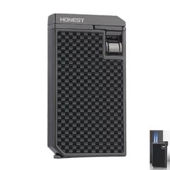 Bật lửa chính hãng Honest khò 2 tia kèm đục BCZ 816