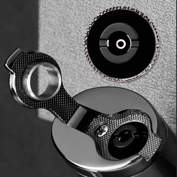 Bật lửa Jobon khò chéo 2 tia ga lộ thiên kèm đục ZB 330