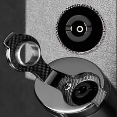 Bật lửa Jobon khò chéo 2 tia ga lộ thiên kèm đục ZB 330