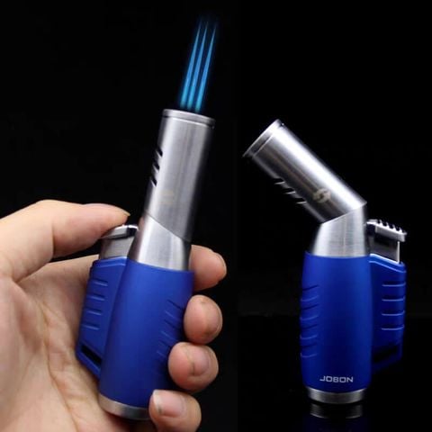 Bật lửa chính hãng Jobon khò 3 tia cổ xoay 2 chiều ZB 578