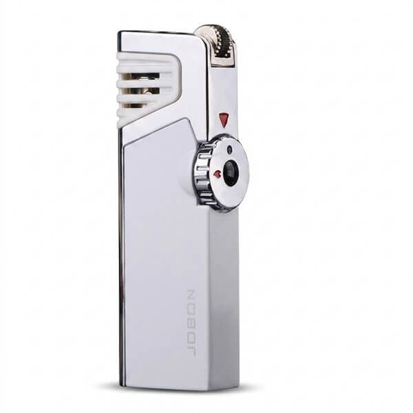 Bật lửa khò 3 tia có chốt lửa kèm đục xì gà Jobon ZB 190