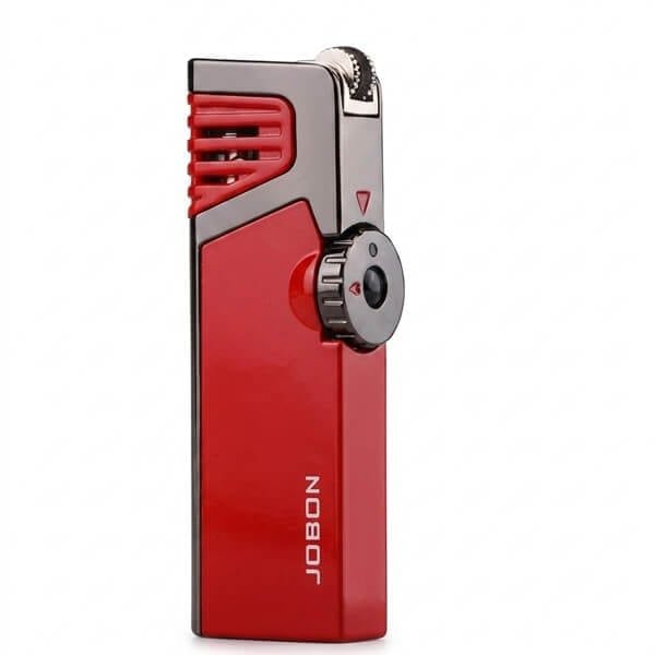 Bật lửa khò 3 tia có chốt lửa kèm đục xì gà Jobon ZB 190