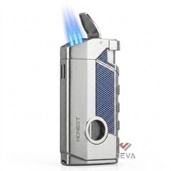 Bật lửa ga Honest khò 3 tia chéo kèm đục BCZ 795