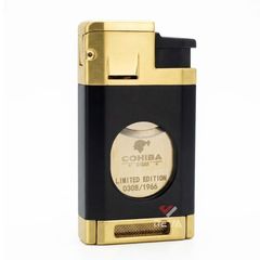 Bật lửa khò 3 tia kèm dao cắt COB 196