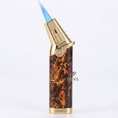Bật lửa chính hãng Honest khò 3 tia kèm ô cửa quan sát gas BCZ 831