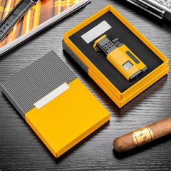 Bật lửa khò Cohiba 4 tia kèm đục H138